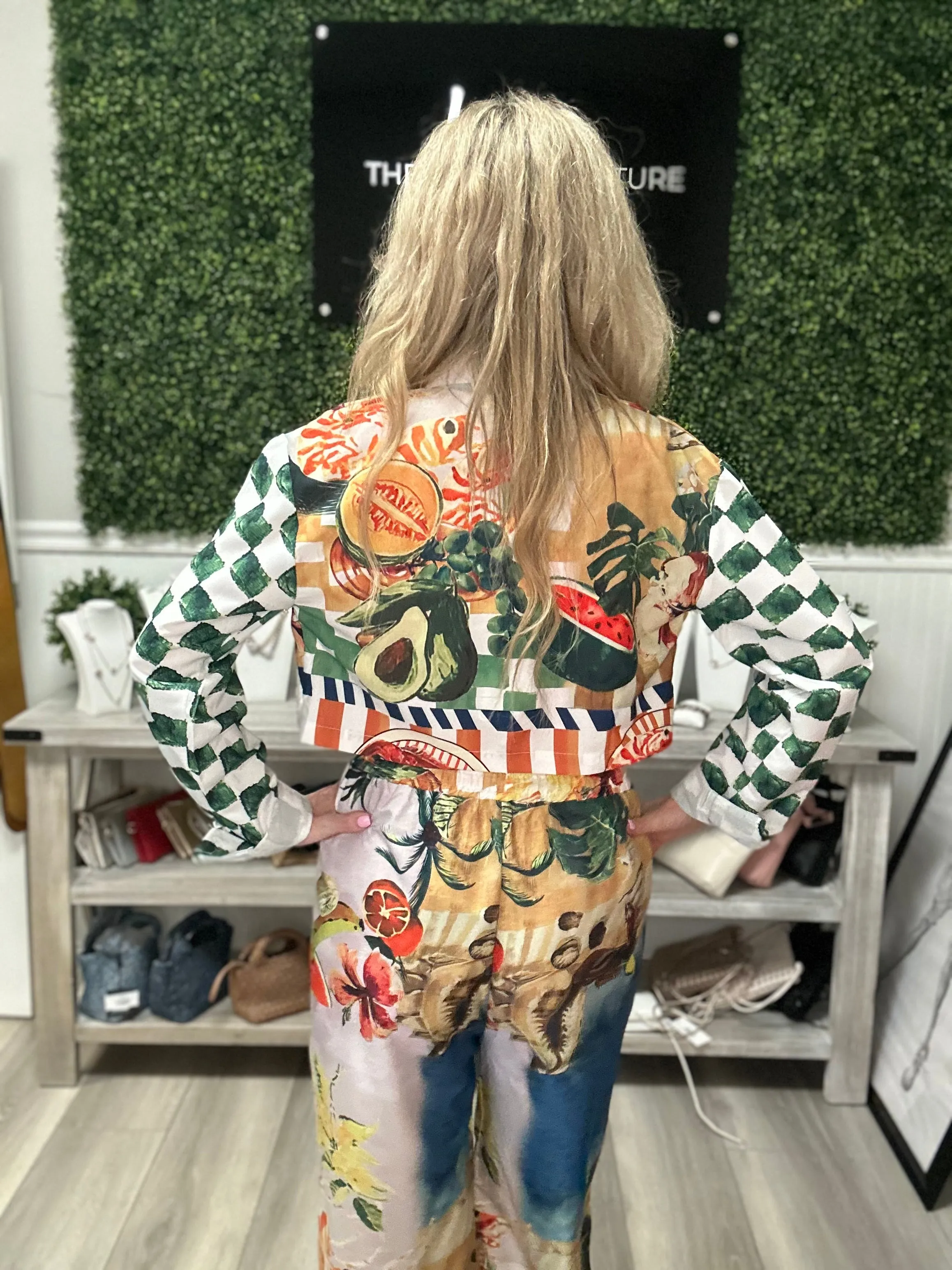 Dade Print Pant Set
