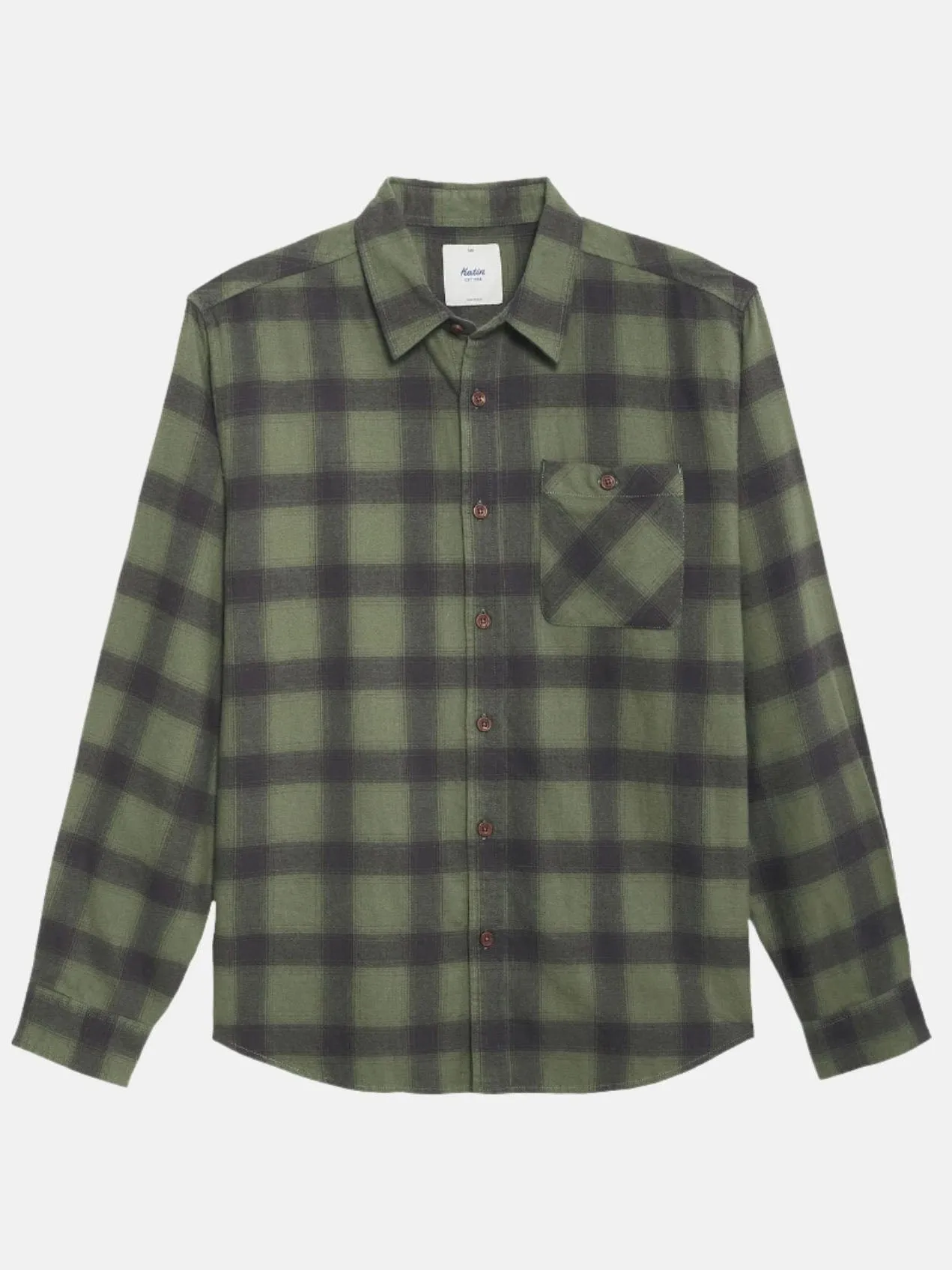 Derek Flannel Buttondown Shirt