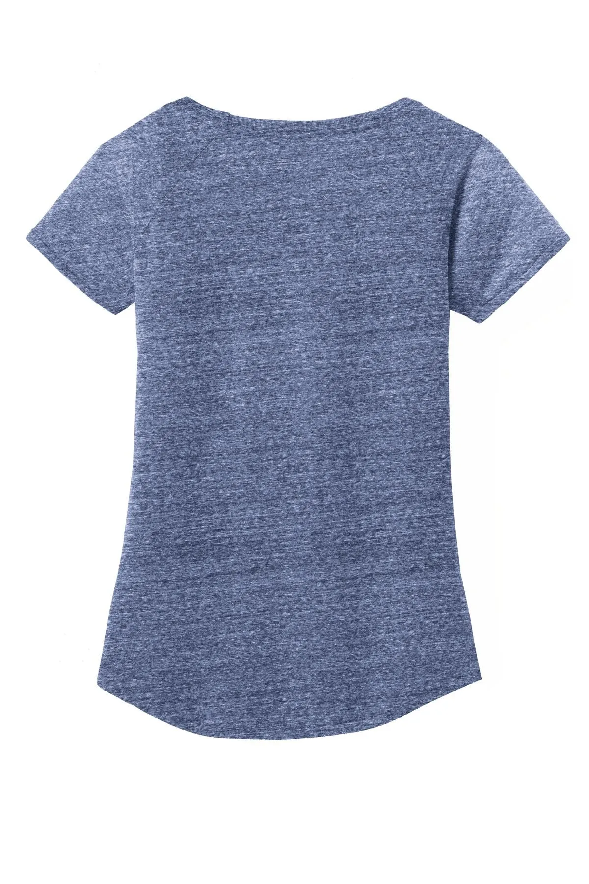 District Made Ladies Tri-Blend Scoop Tee. DM443