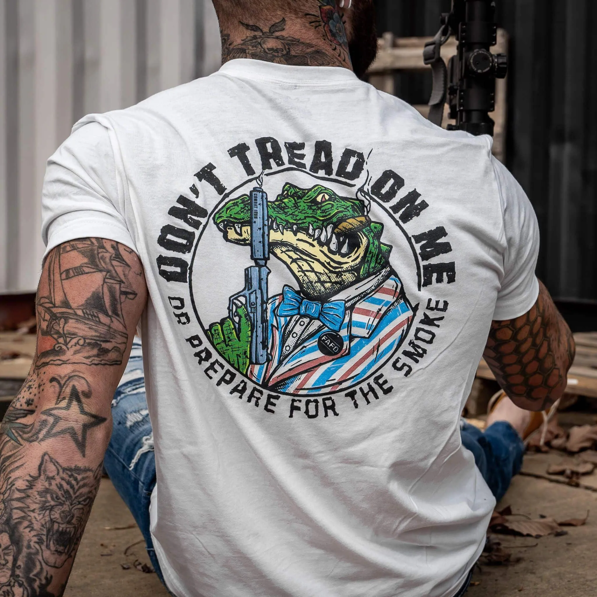 Don't Tread On Me Or Prepare For The Smoke Men's T-Shirt