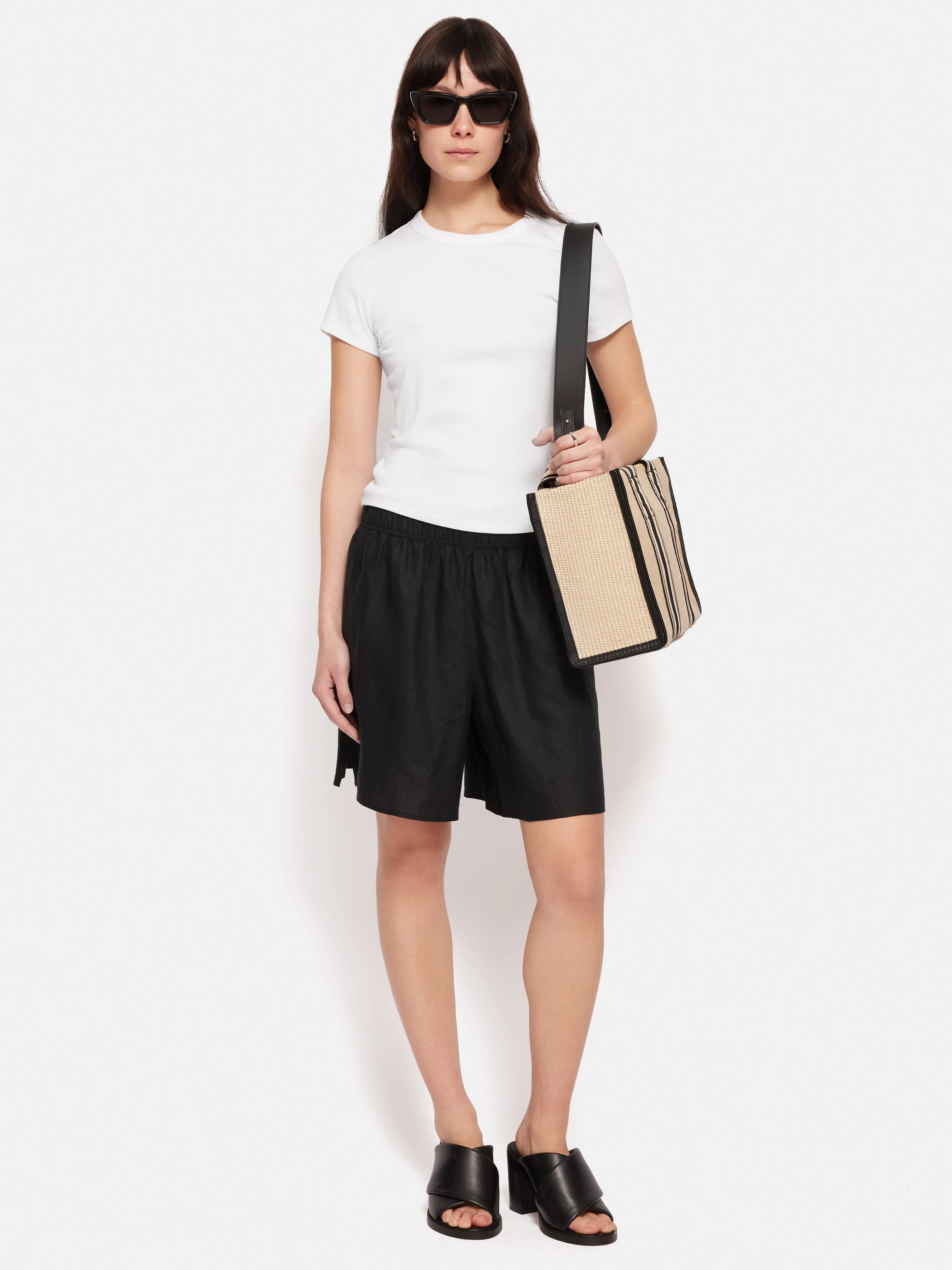 Fine Cotton Baby Tee | White