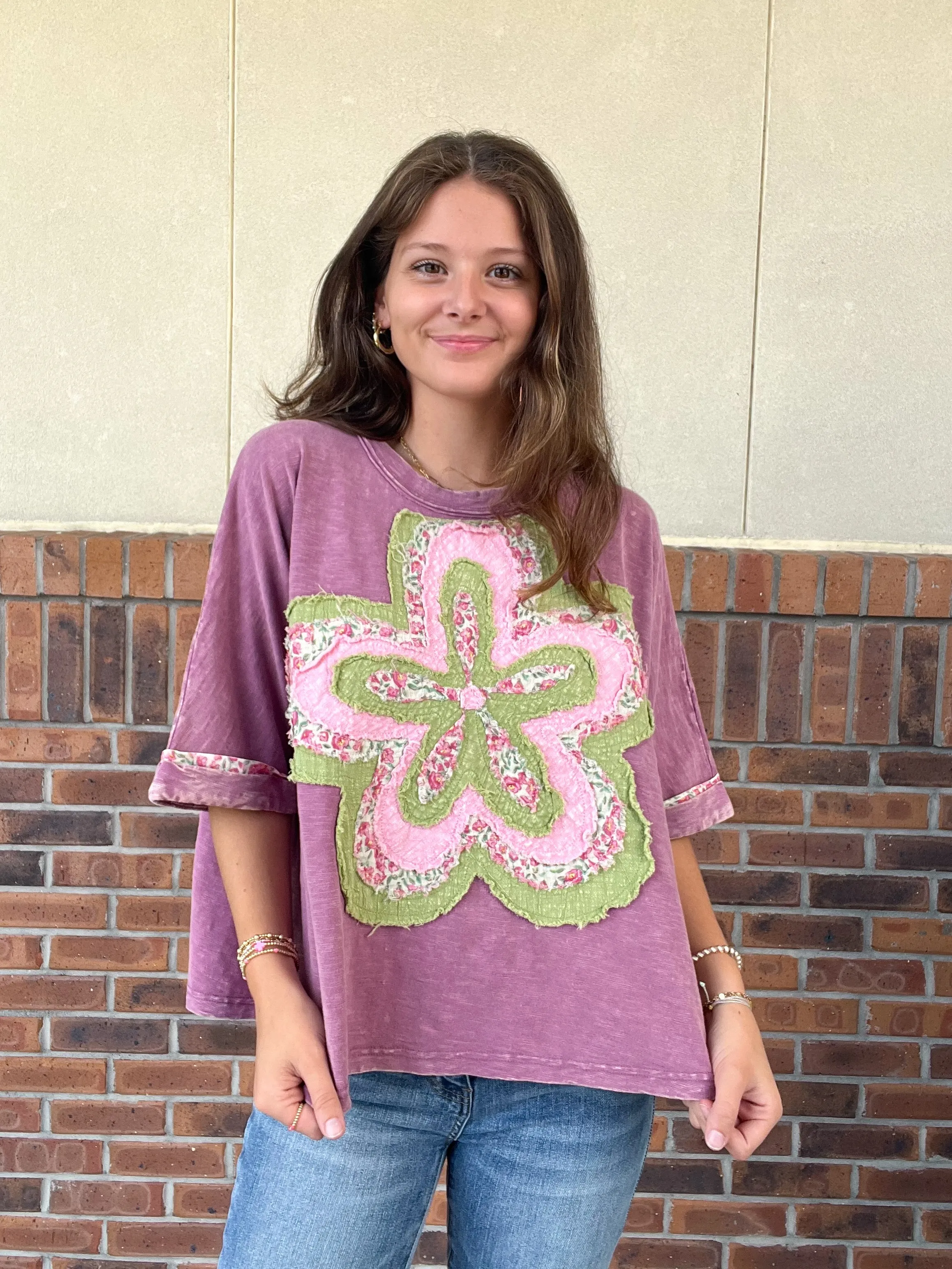Flower Patches Top