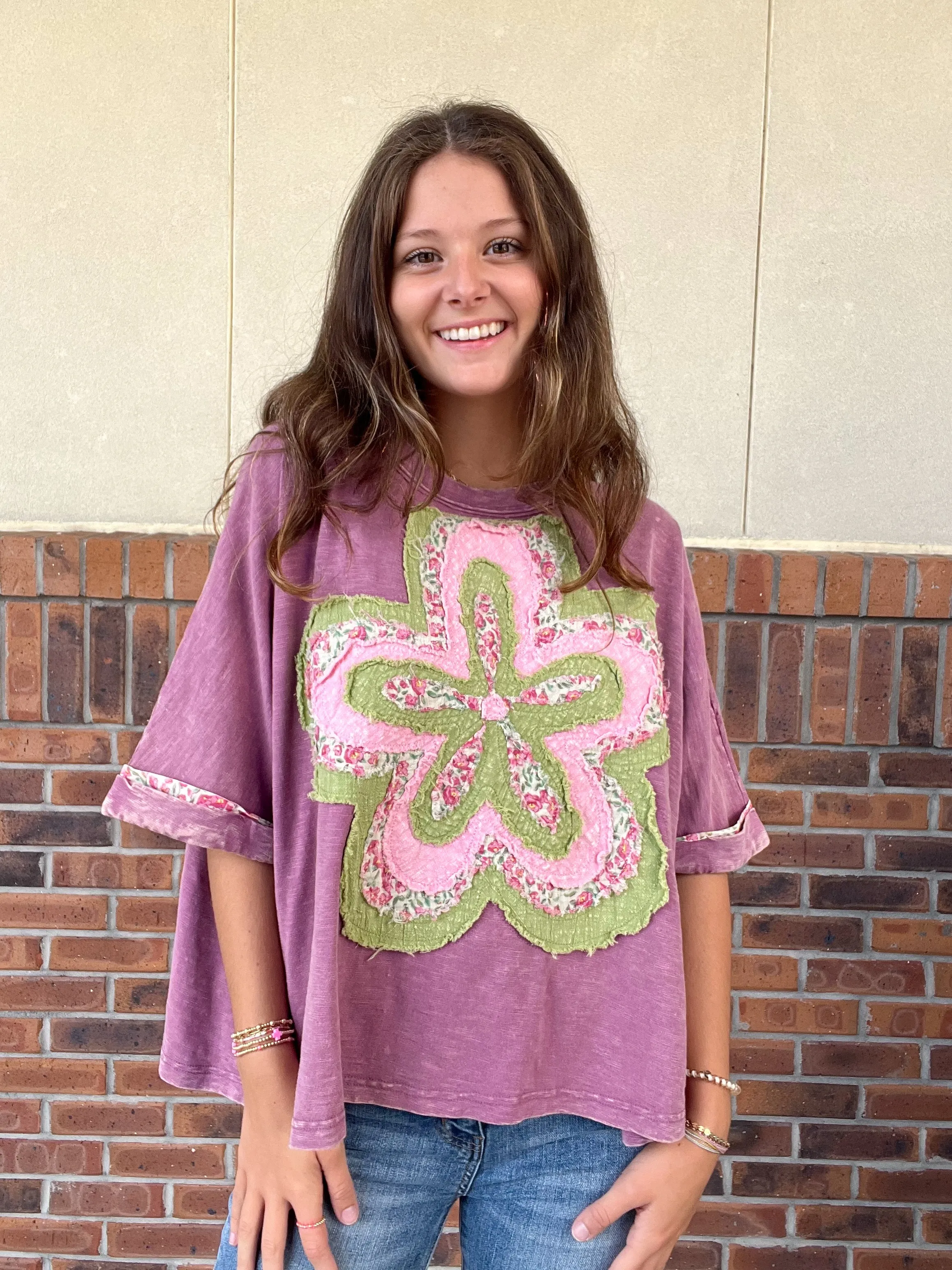 Flower Patches Top