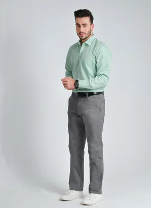 Formal Shirt - Supernova Light Green Checks