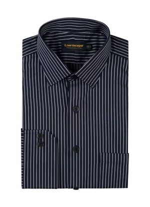 Formal Shirt - Supernova Navy Blue Stripes