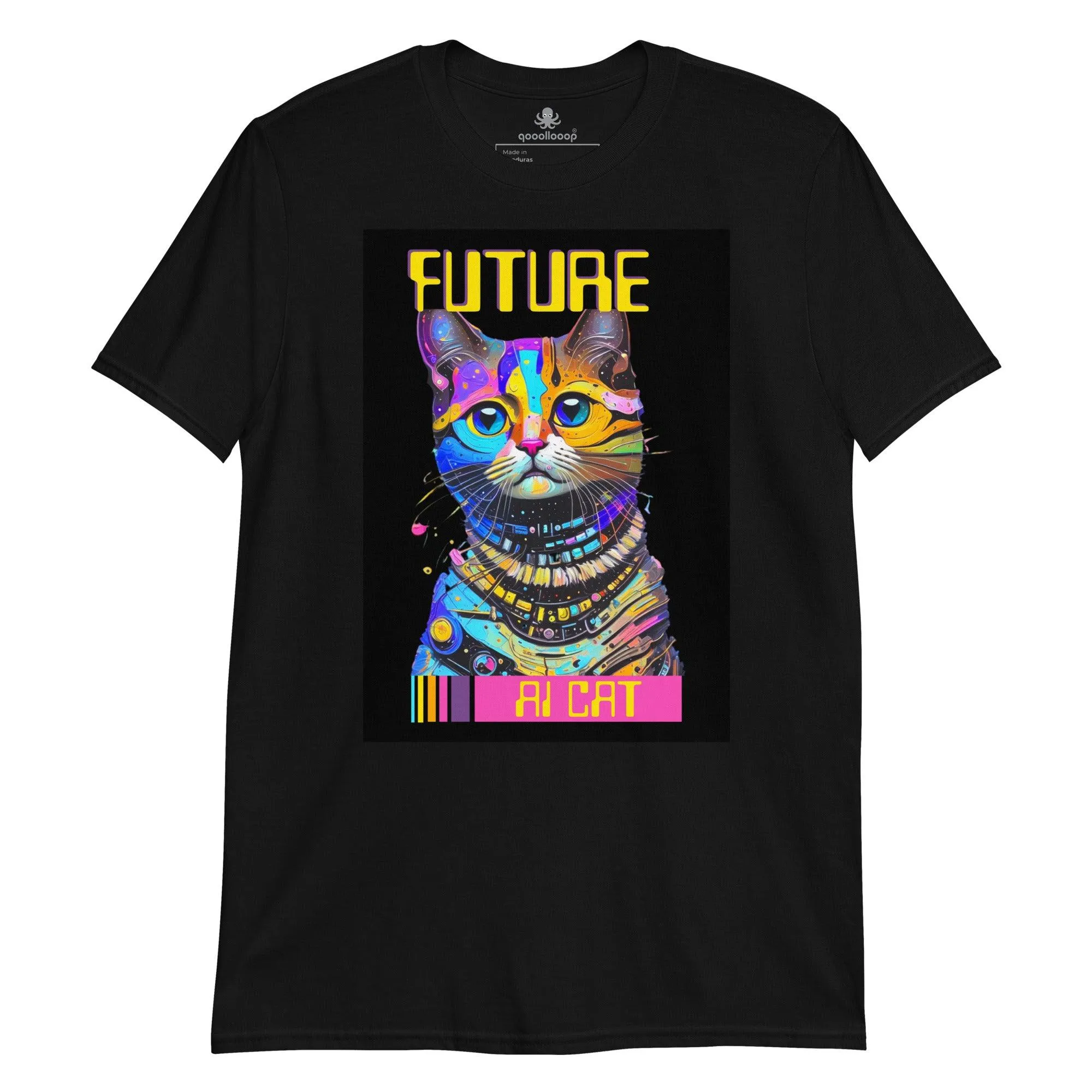Future AI Cat | Unisex Soft Style T-Shirt