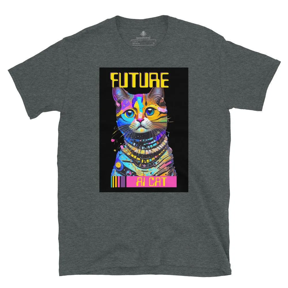 Future AI Cat | Unisex Soft Style T-Shirt