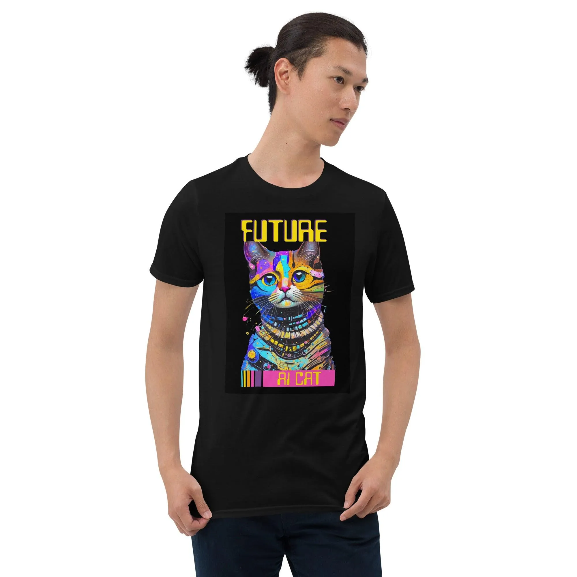 Future AI Cat | Unisex Soft Style T-Shirt