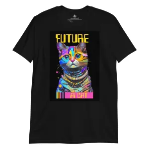 Future AI Cat | Unisex Soft Style T-Shirt