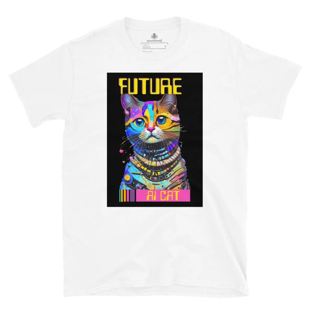 Future AI Cat | Unisex Soft Style T-Shirt