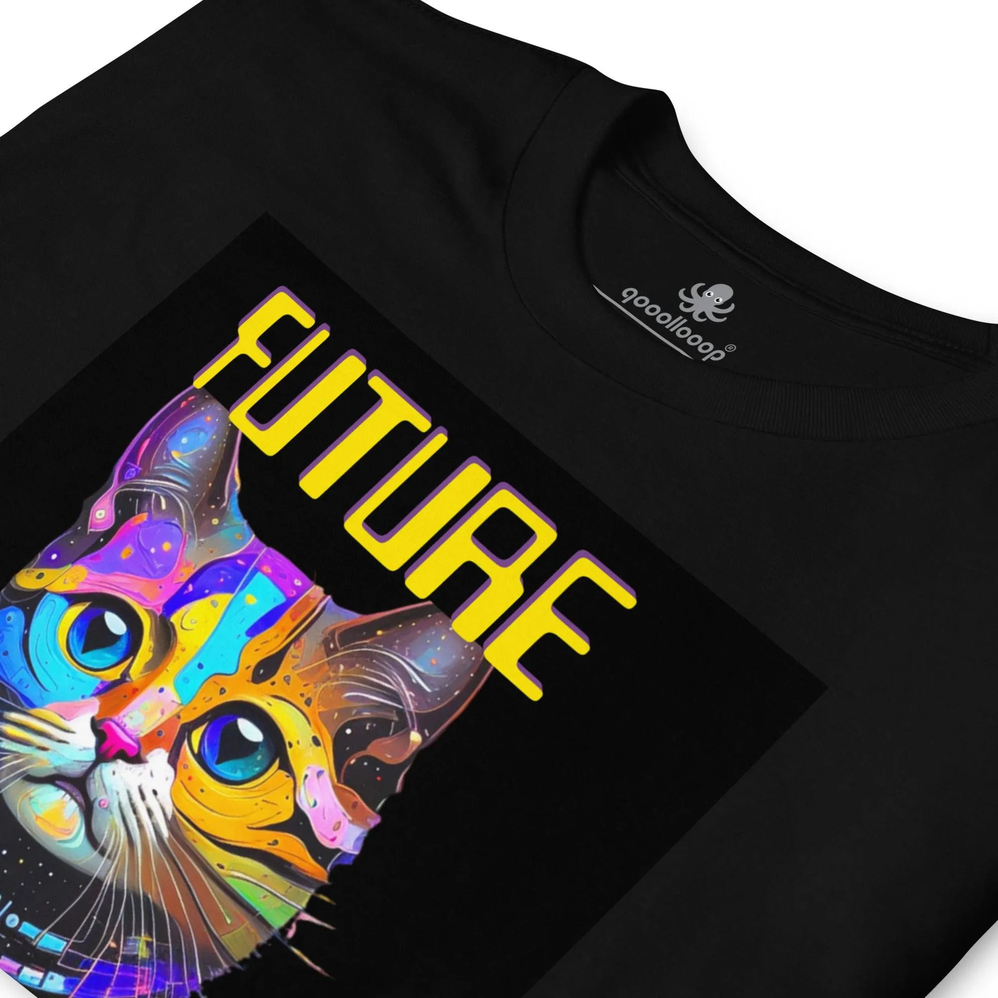 Future AI Cat | Unisex Soft Style T-Shirt