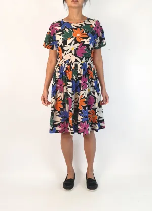 Gorman silk mix colourful flower print dress size 10 (RRP $299, as new with tags)