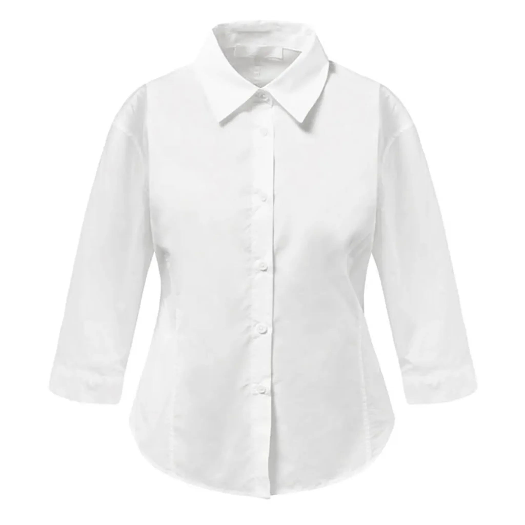 HALF SLEEVE SHIRTS / WHITE