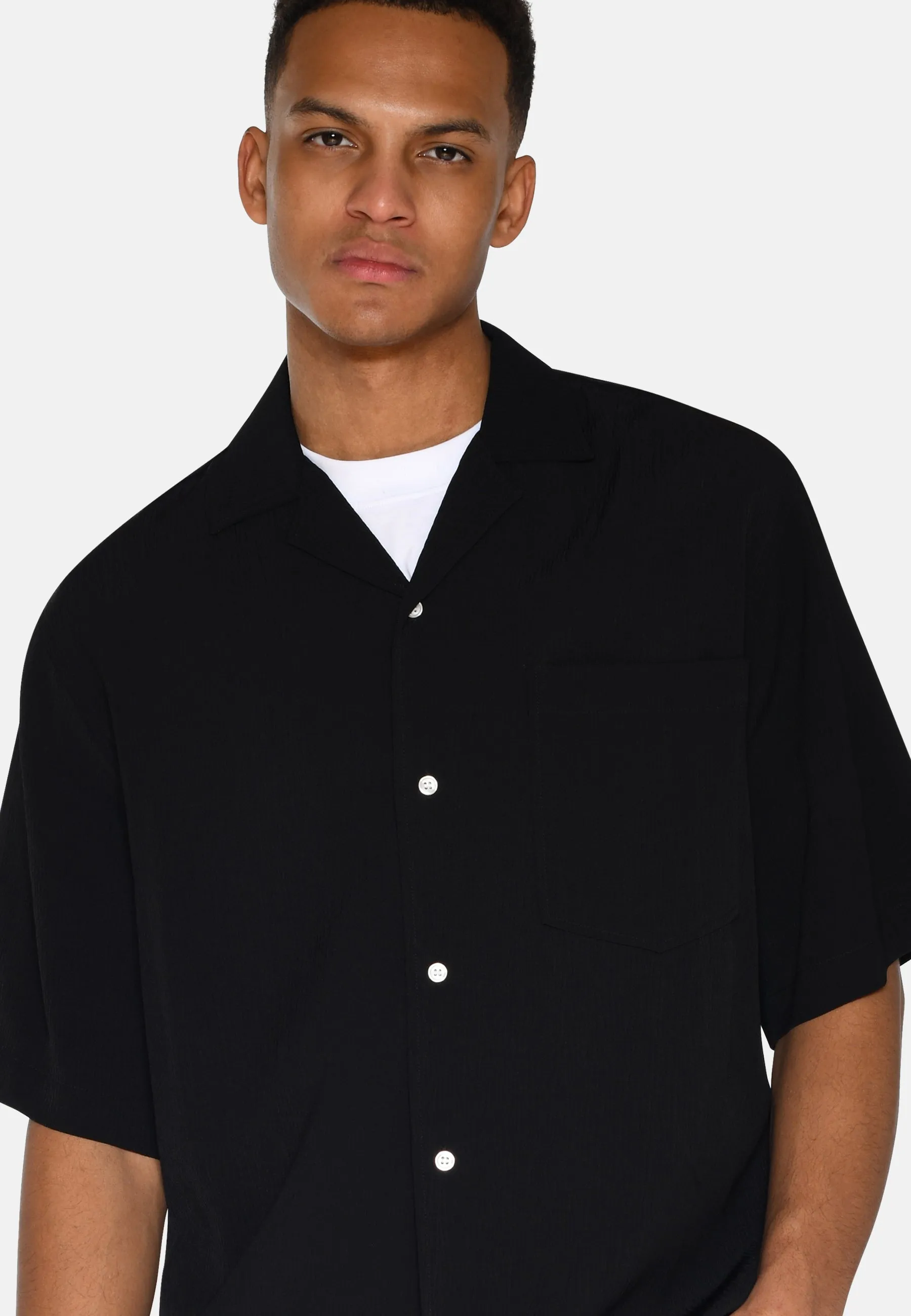 Hayden short sleeved shirt 4116 - Black