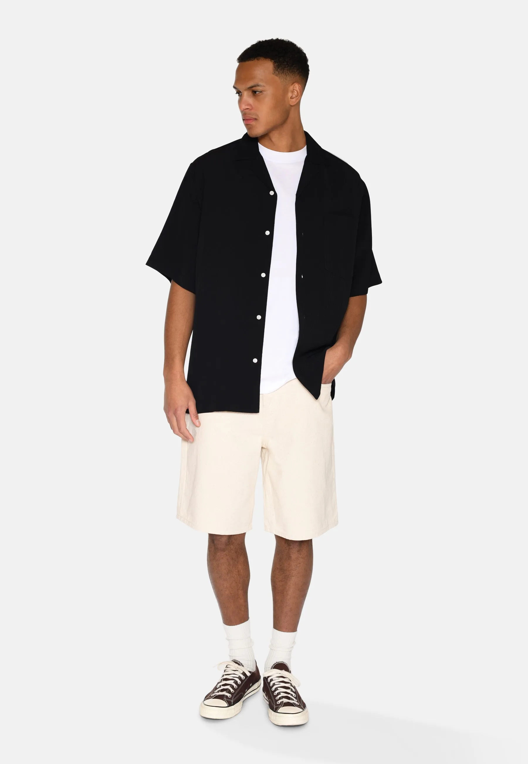 Hayden short sleeved shirt 4116 - Black