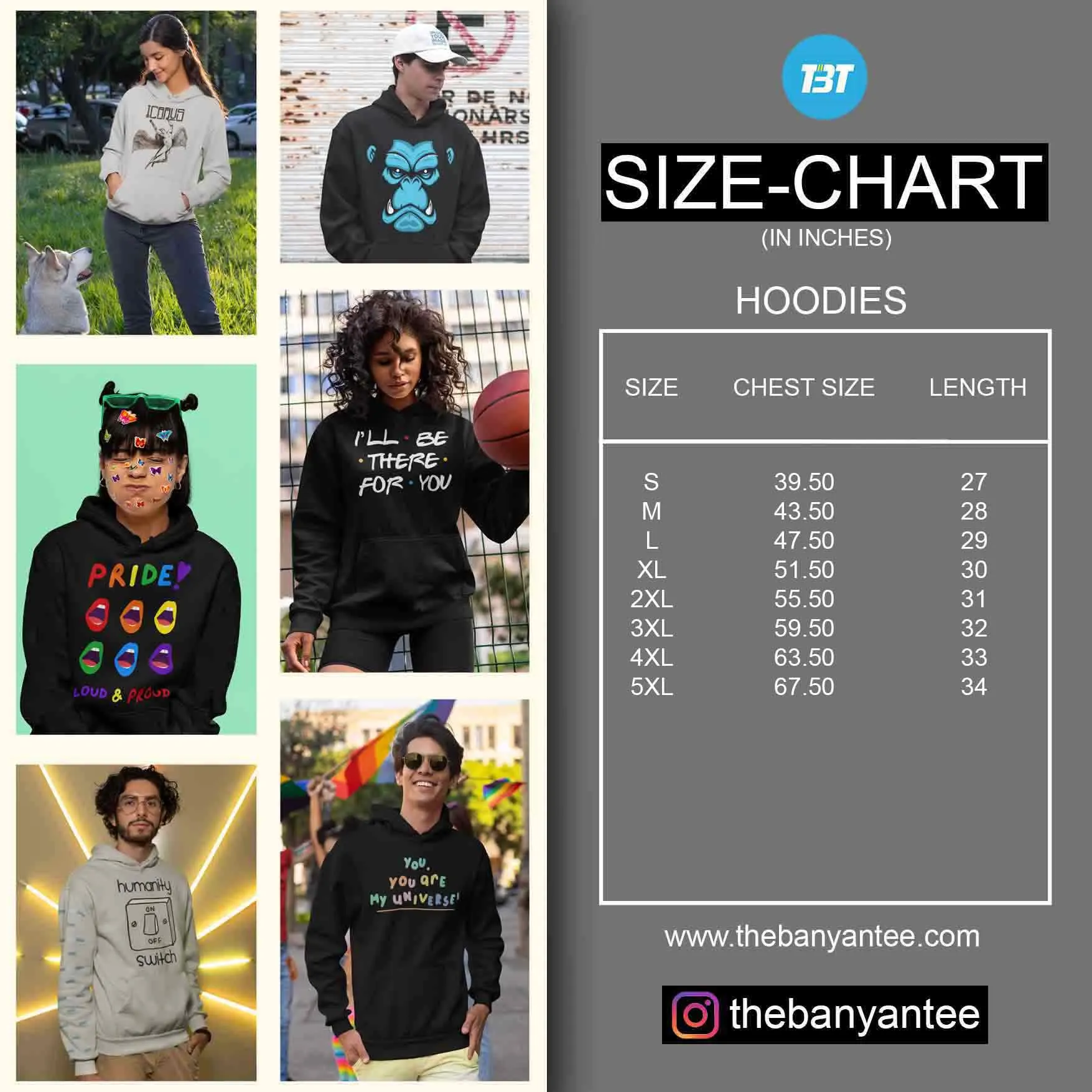 Hoodie - I Wear T-shirts
