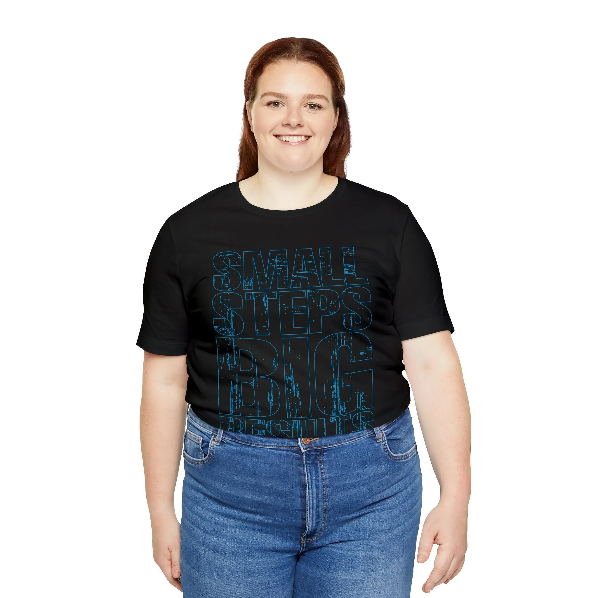 Inspire Success with Small Steps | Big Result T-Shirt Graphics | Women Clothe | Unique Dress Design