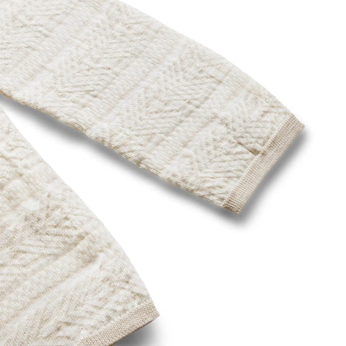 JACQUARD KNIT SWEATER