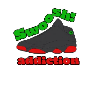 Jordan 13 Playoffs - Pine Green T-Shirt (swoosh addiction)