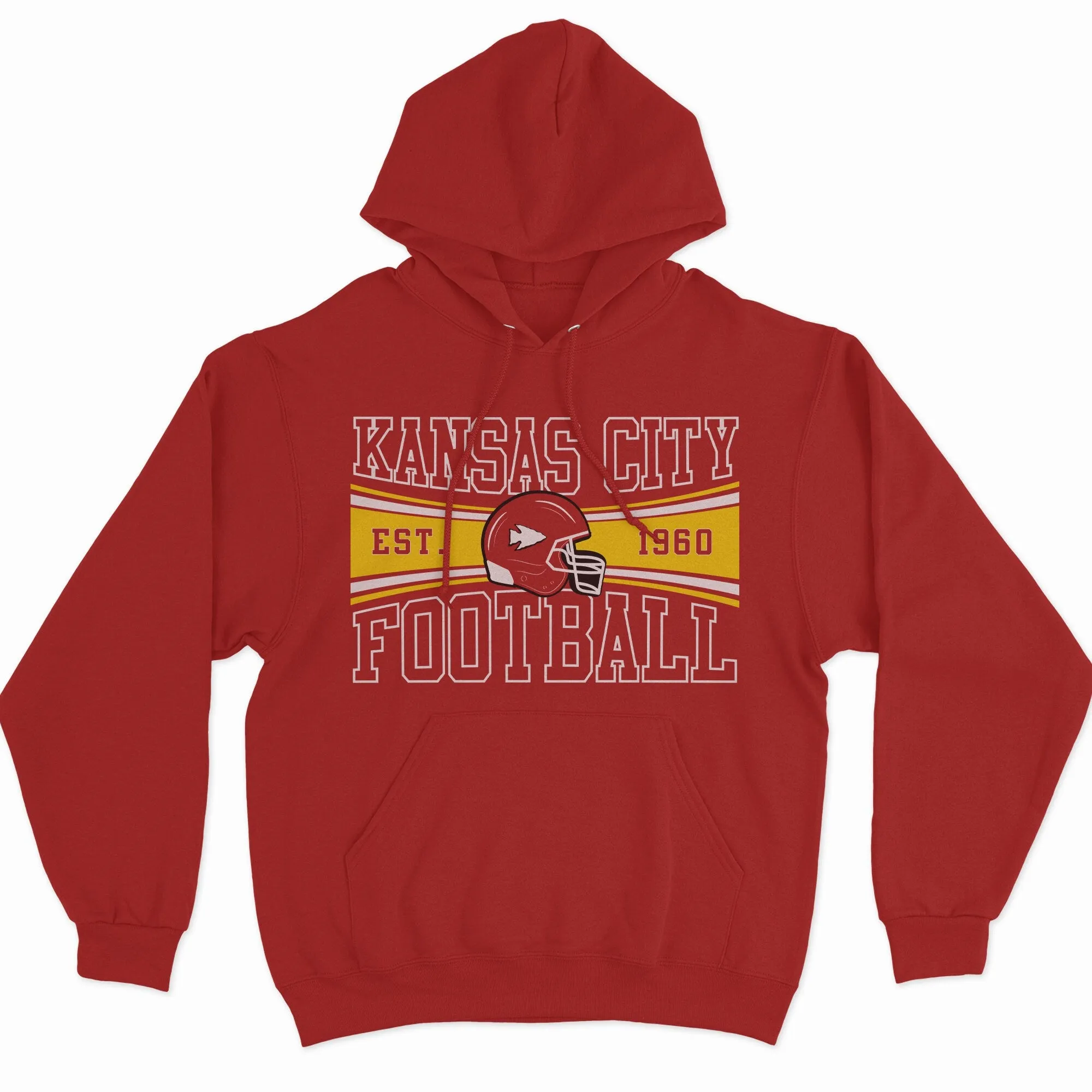 kansas city football crop hoodie perfect city streetwear kansas city pride football kansas city red and yellow football hoodie
