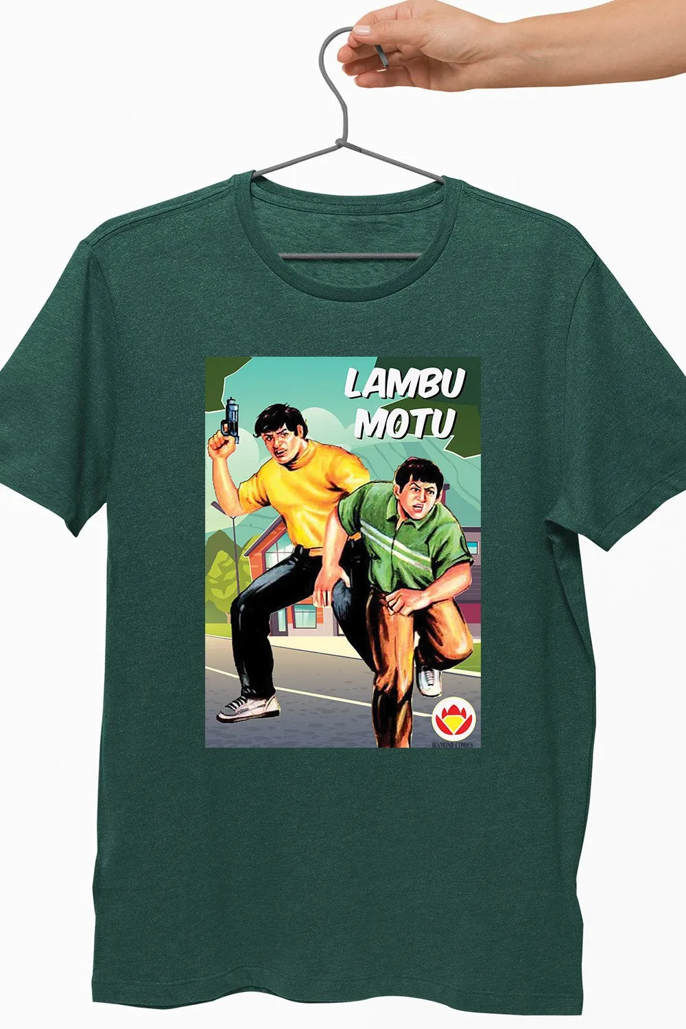 Lambu Motu Green Tshirt