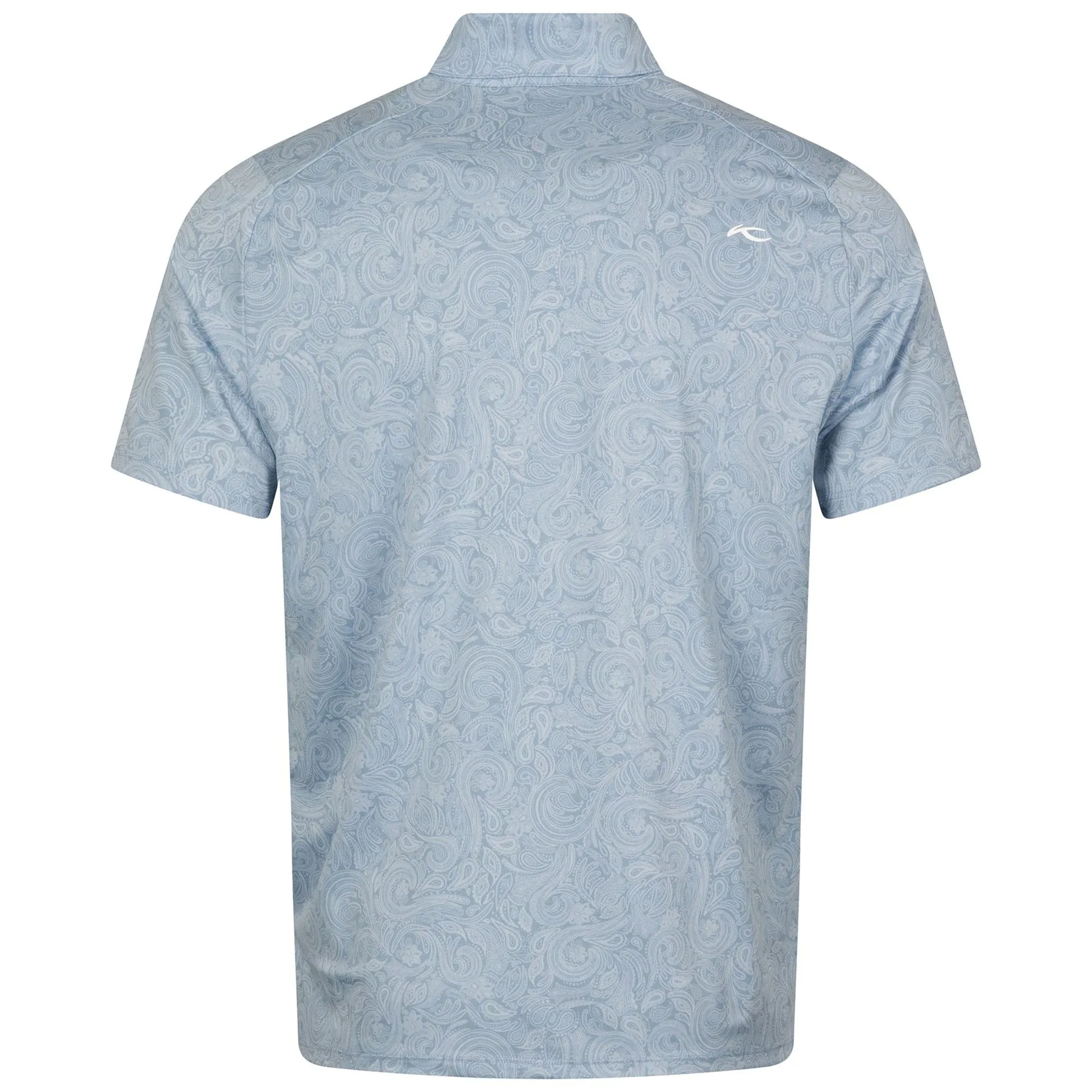 Lance Printed Polo Neptune/Blue Fog - AW24
