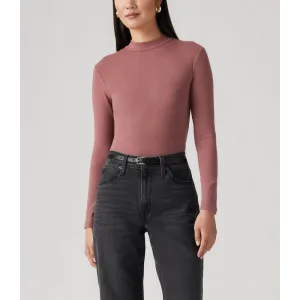 Levi Effortless Long Sleeve Top - PLUM PERFECT