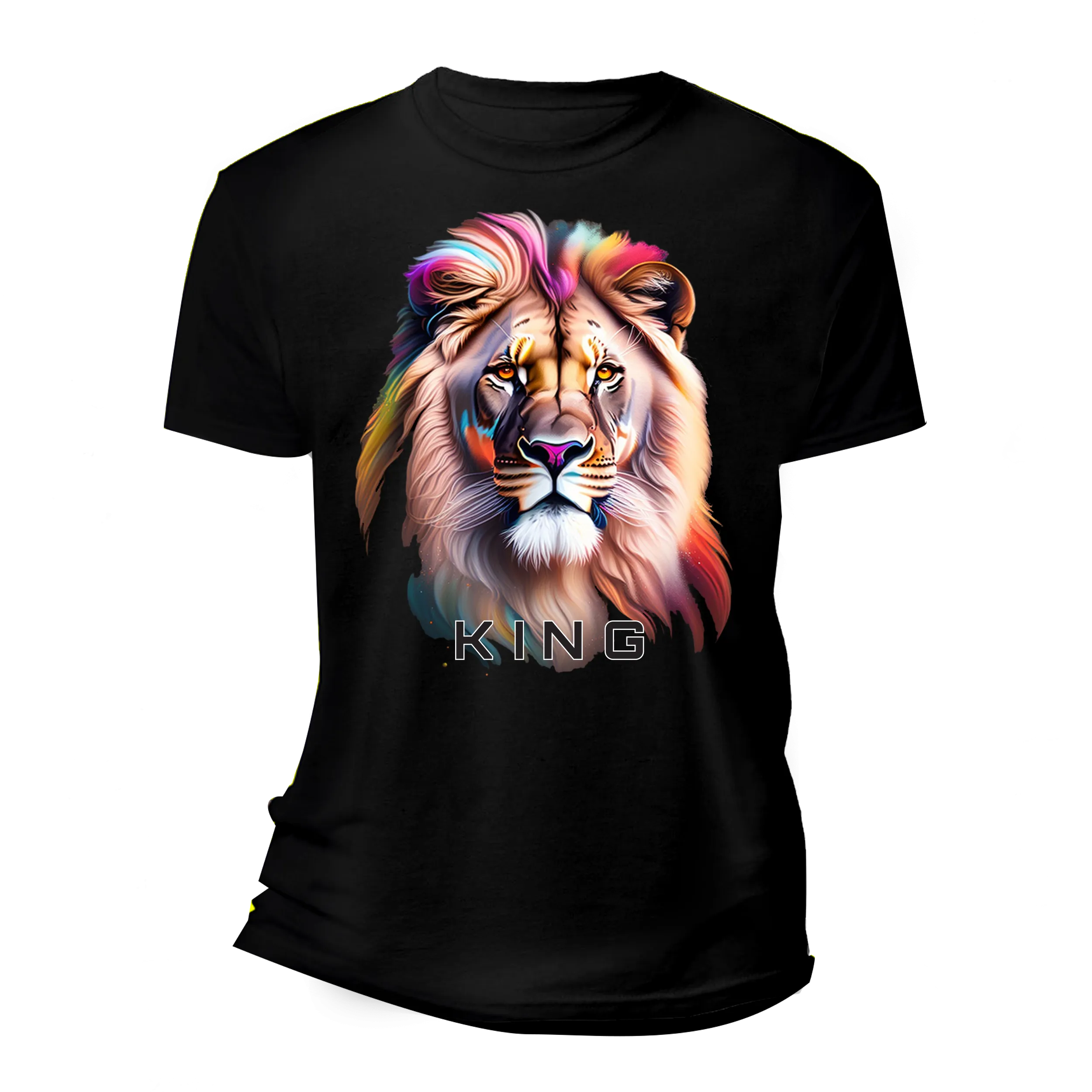 Lion King AI T-Shirts DTG