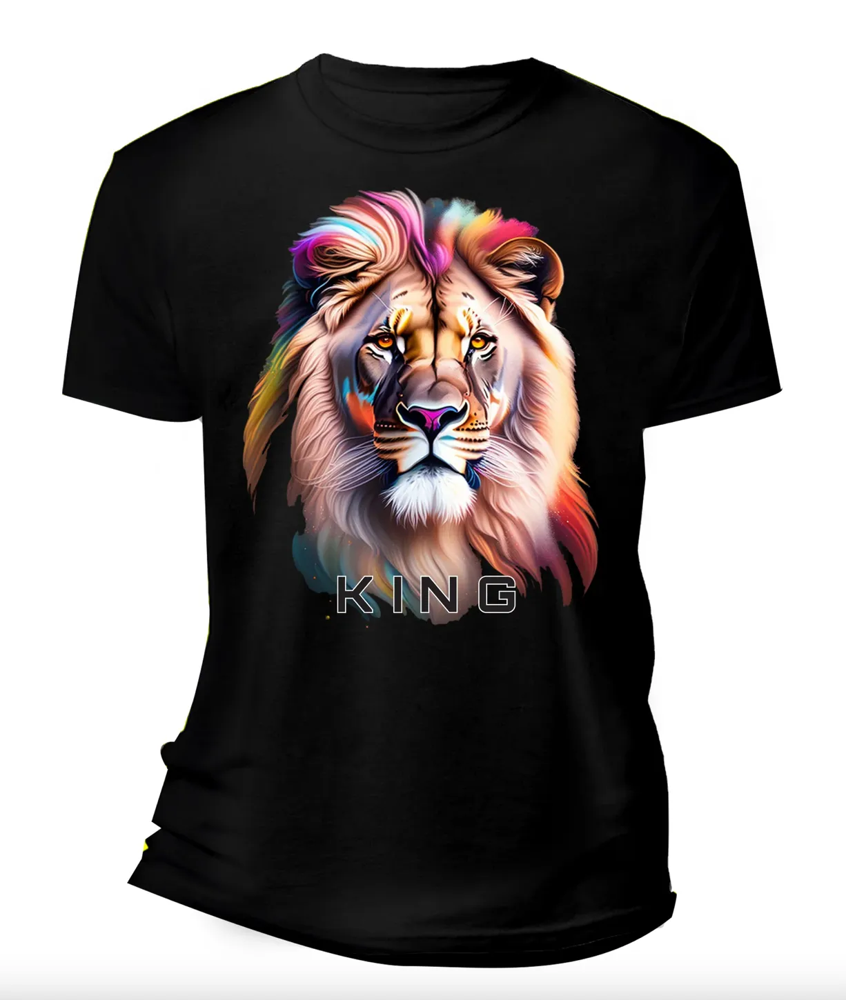 Lion King AI T-Shirts DTG