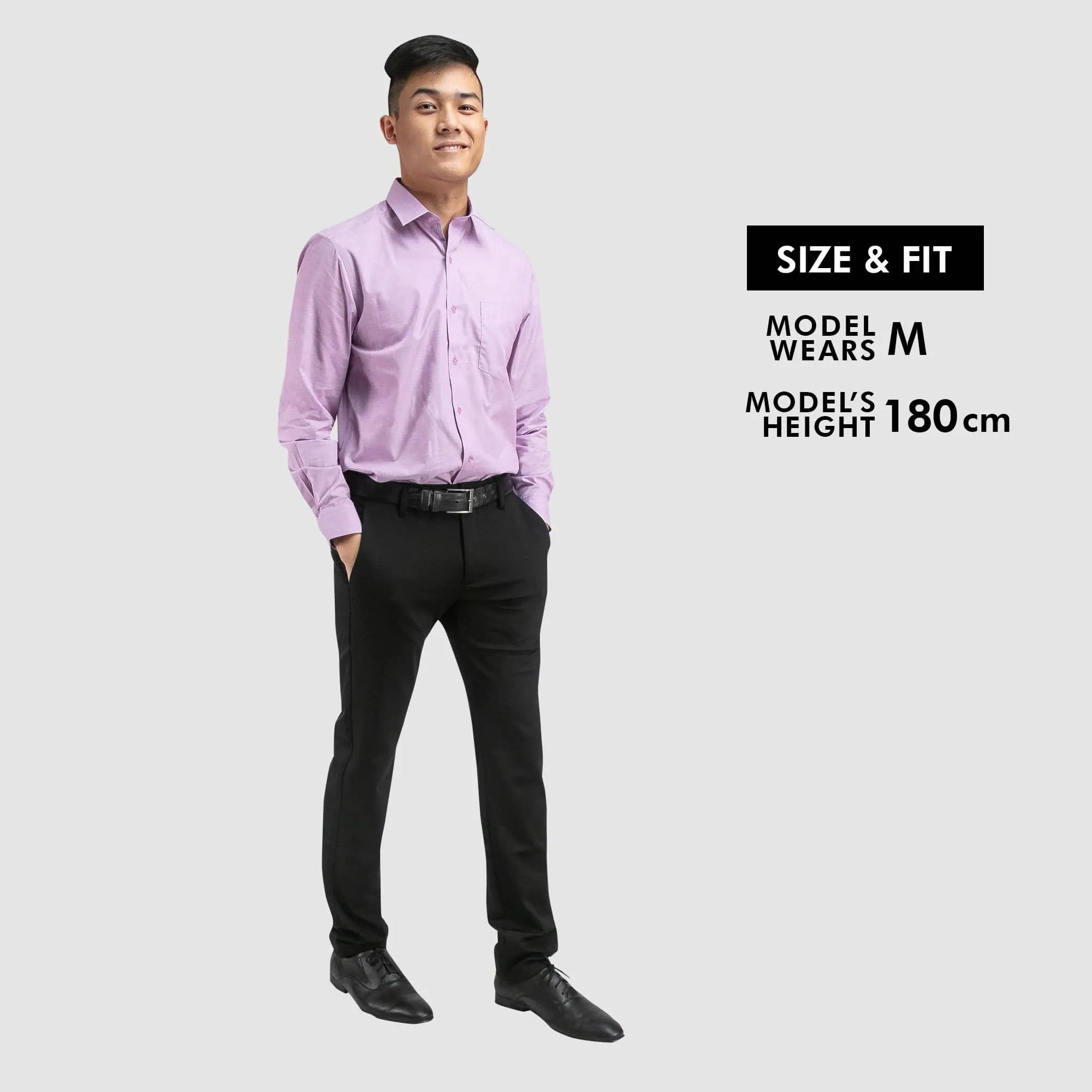 Long Sleeve Regular Fit Business Wear - 15017001A