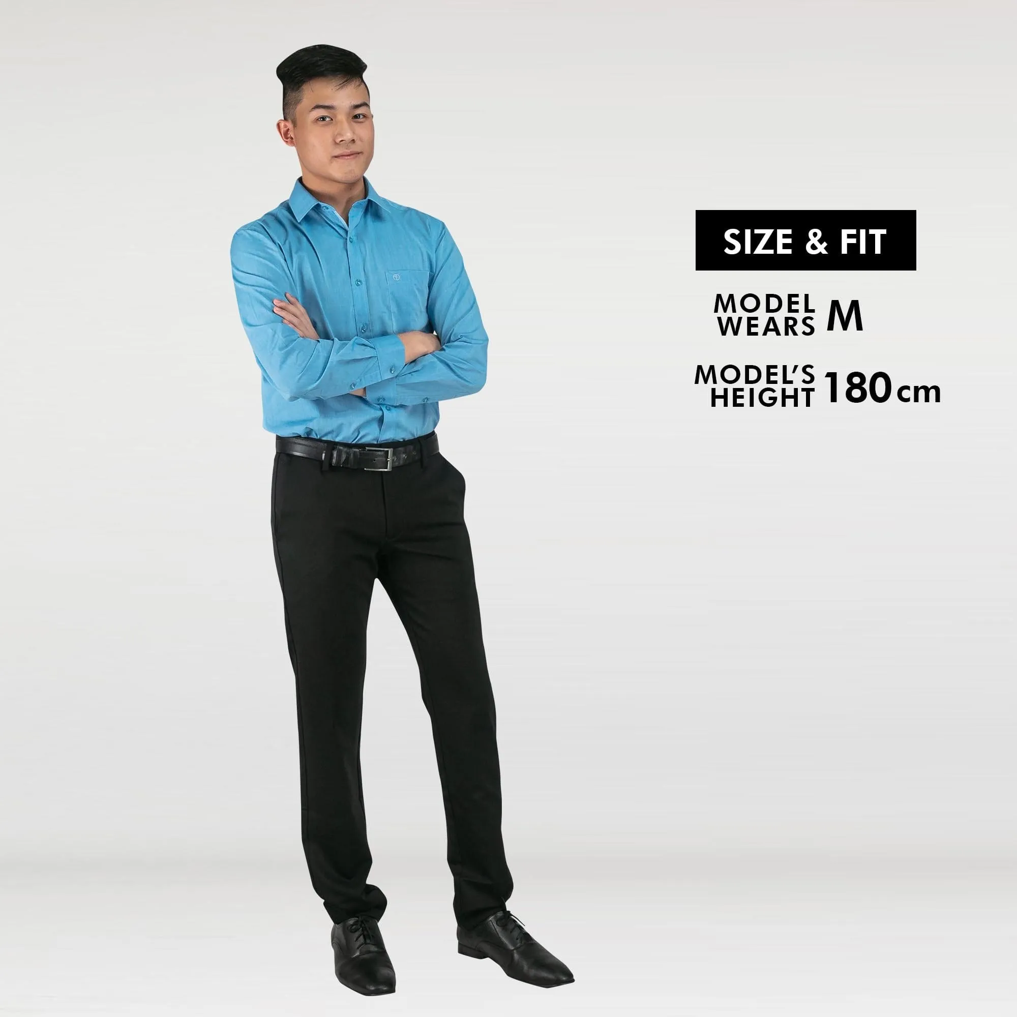 Long Sleeve Regular Fit Business Wear - 15017001A
