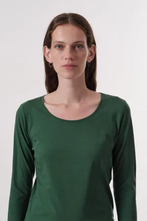 Long Sleeve Shirt Dark Green LANIUS