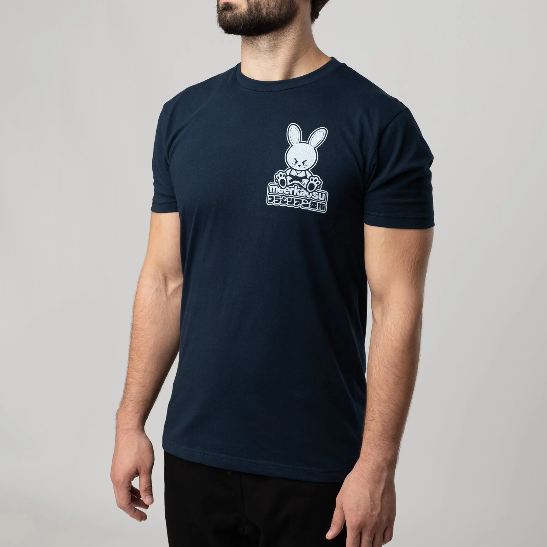 Meerkatsu Bow & Arrow Choke T-Shirt - Midnight Navy