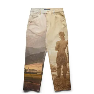 MEN'S CASPAR DAVID FRIEDRICH PRINTED PANTS