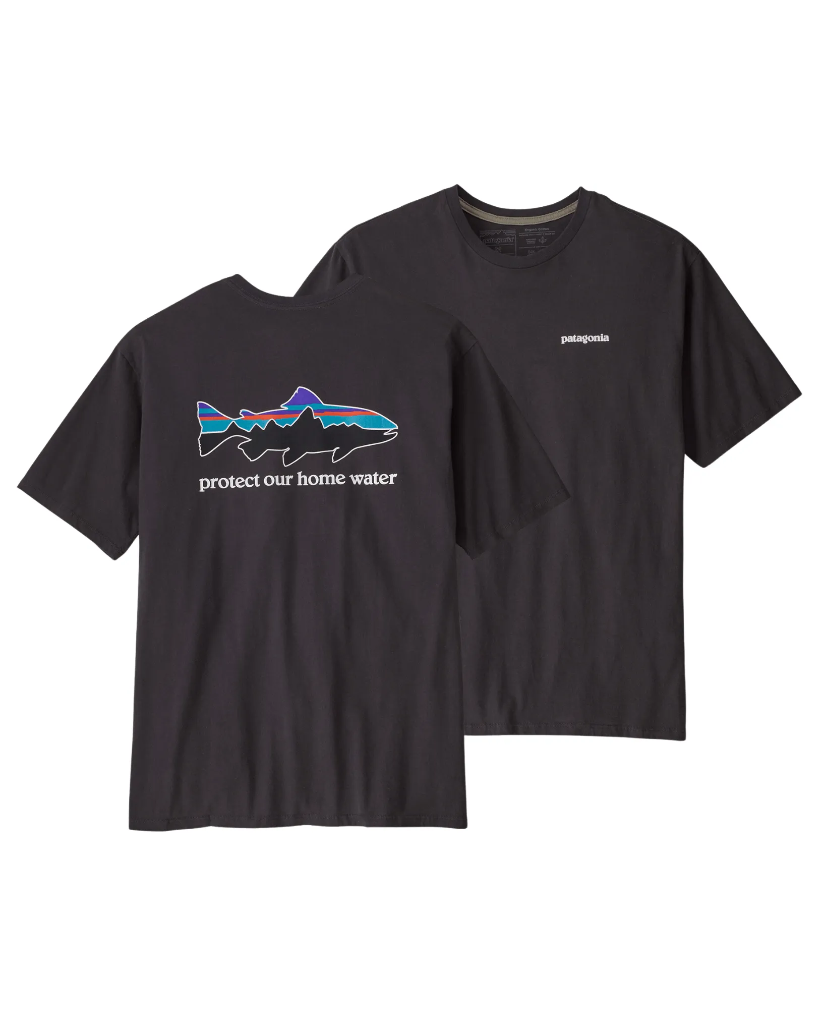Men's Home Water Trout Organic T-Shirt
