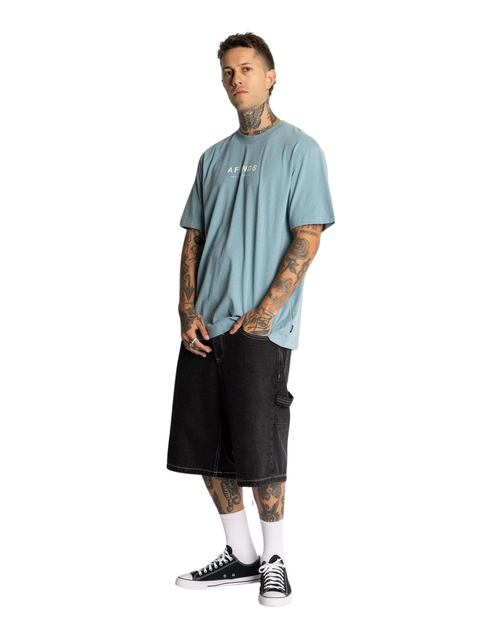 Mens Thrown Out Retro Fit Tee
