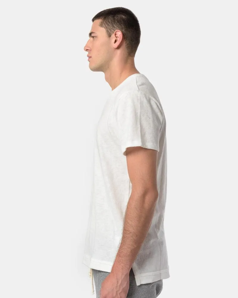Mercer Cotton Tee in Mix White