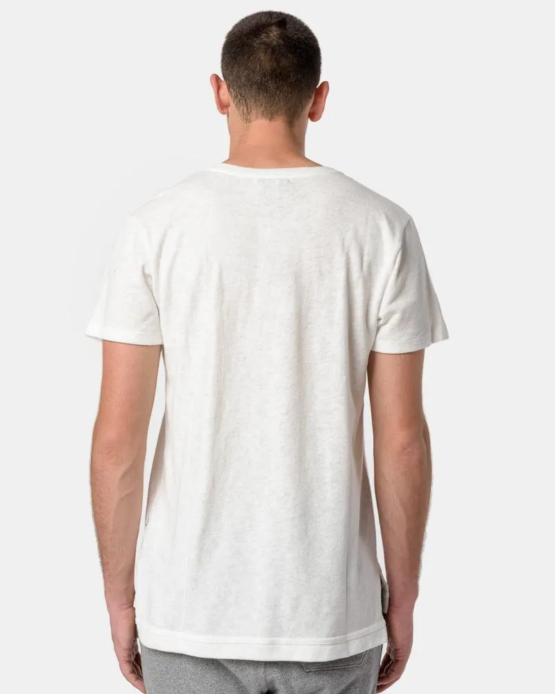 Mercer Cotton Tee in Mix White