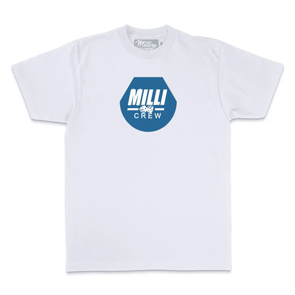 Milli Crew 2.0 - White T-Shirt