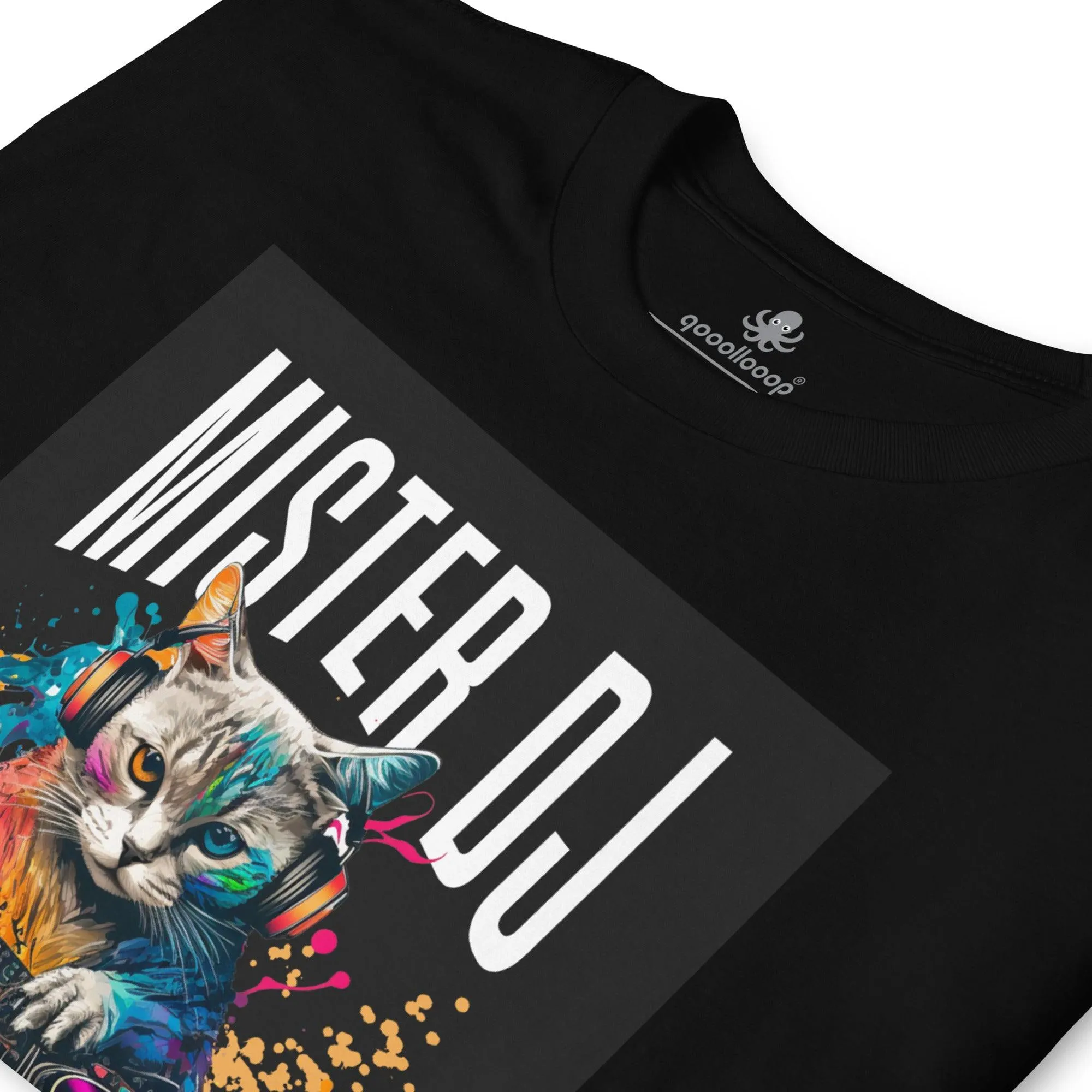 Mister Cat DJ Play That Song | Unisex Soft Style T-Shirt