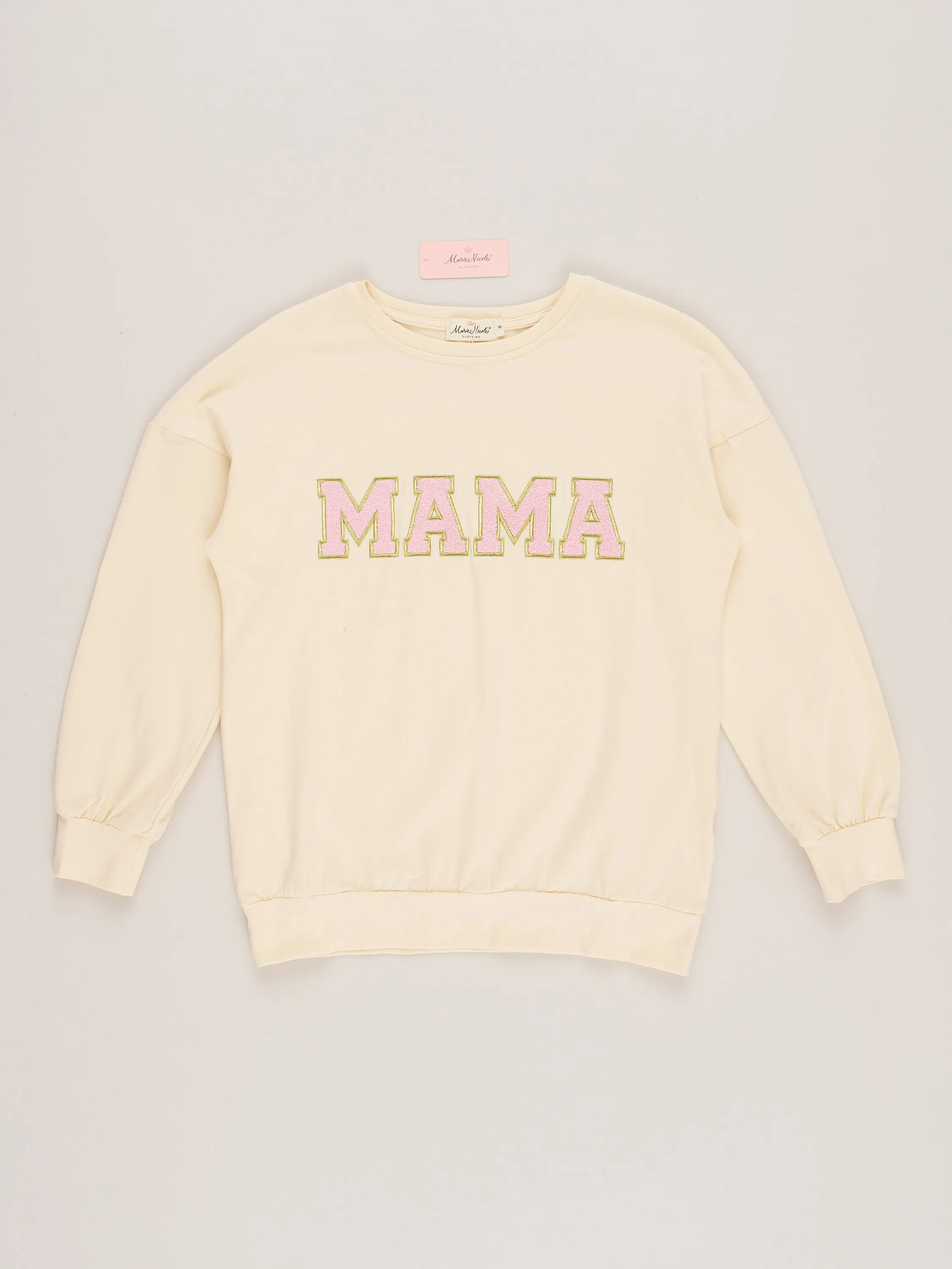 Mom & Me Cream Mama/Mini Shirt