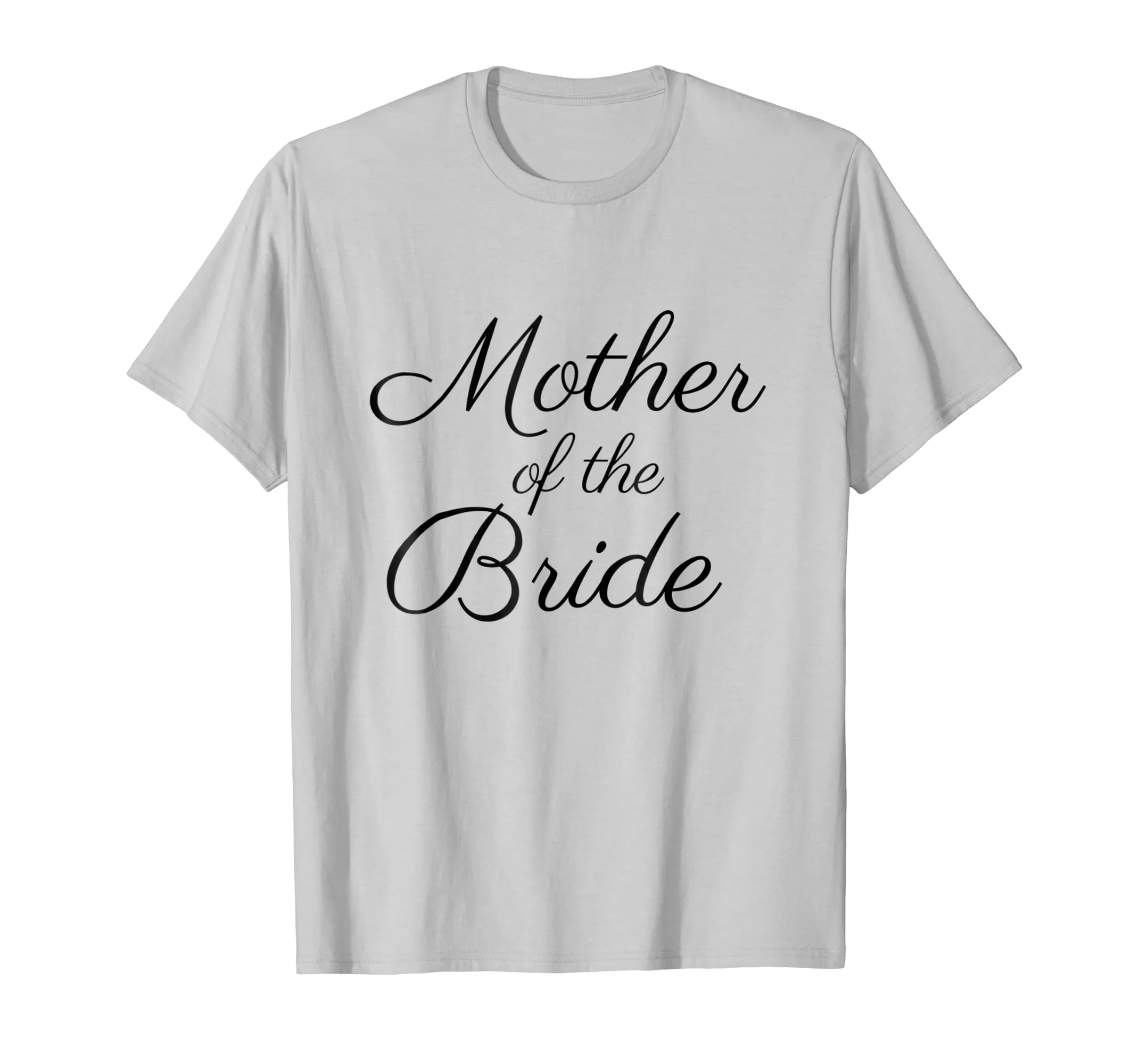 Mother of the Bride T-Shirt, Black Script, Wedding