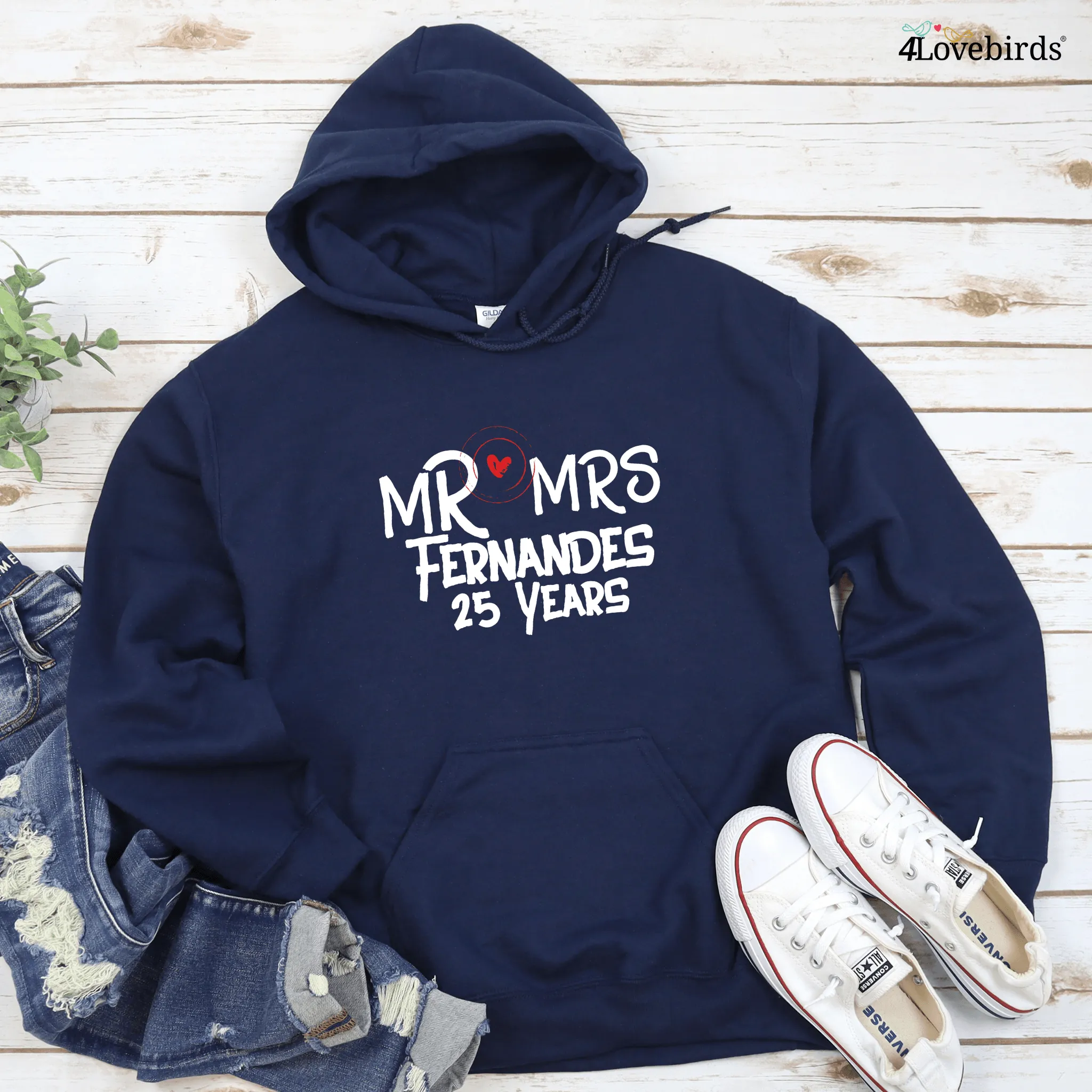 Mr. & Mrs. Custom Matching Set - Celebrate Your Anniversary with Personalized Outfits!