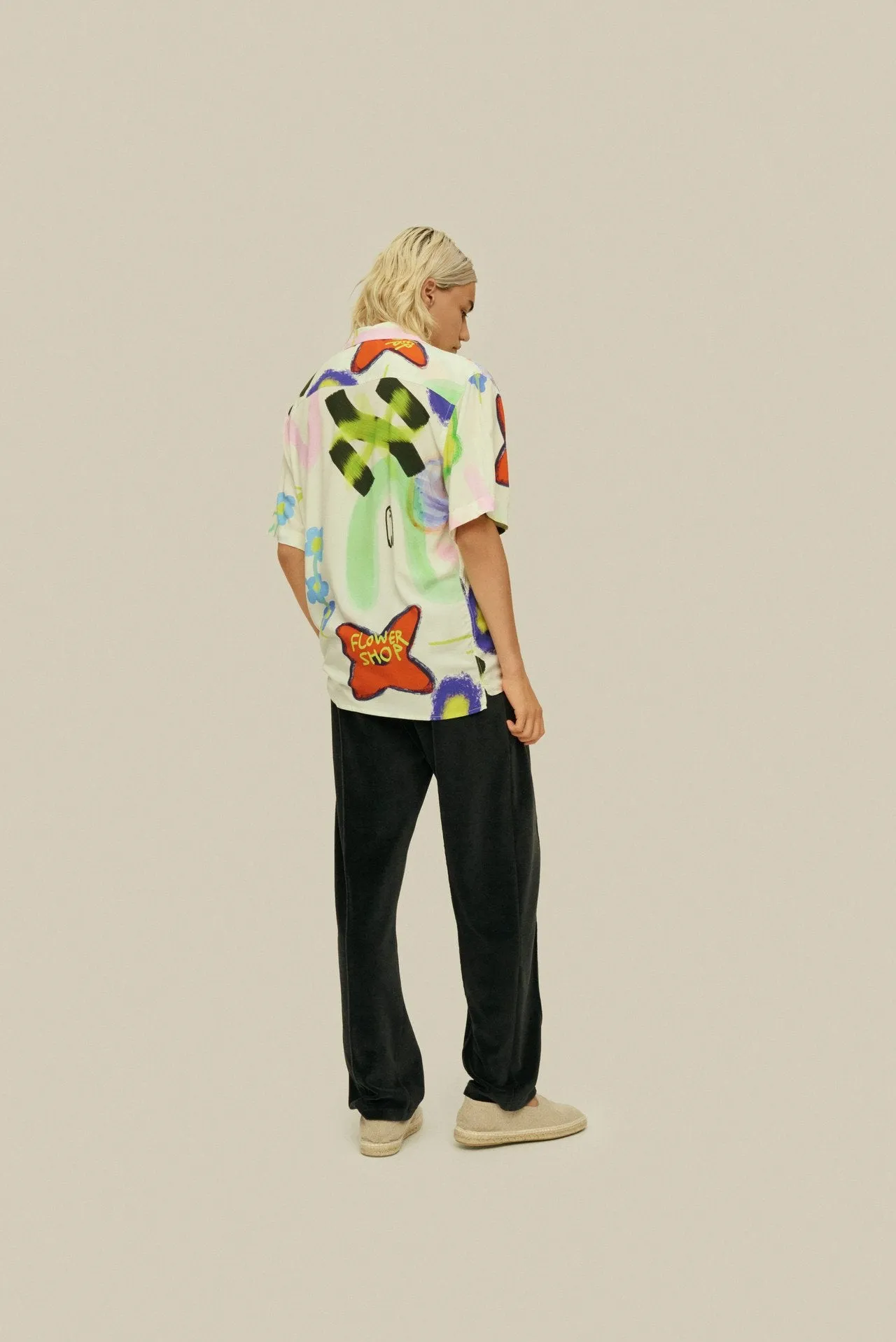 OAS Flower Shop Viscose Shirt