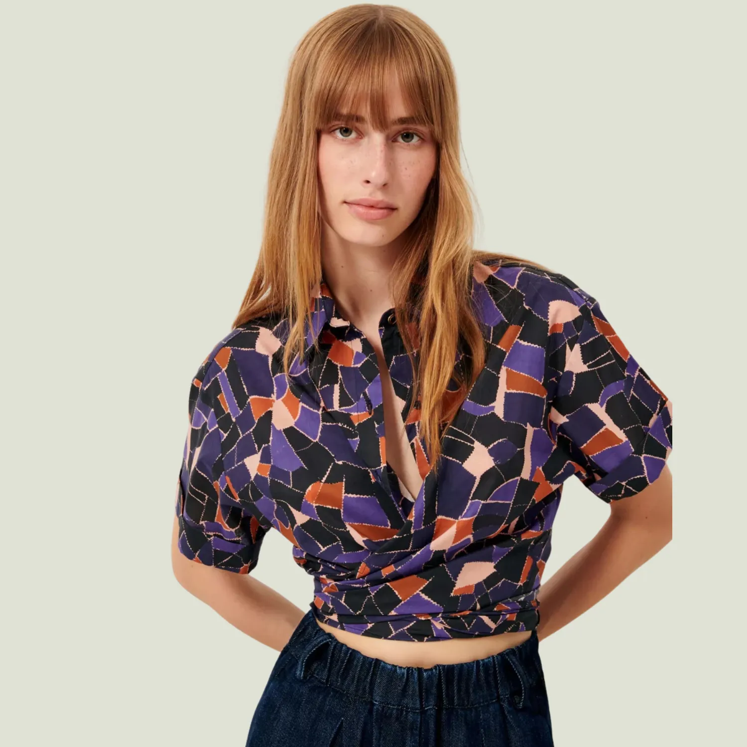 Procida Blouse (Patchy)