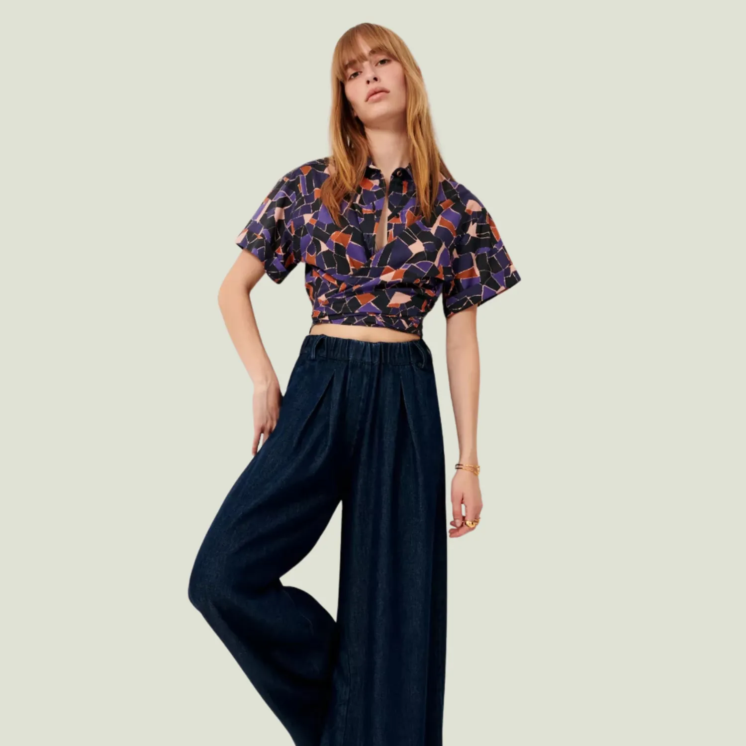 Procida Blouse (Patchy)