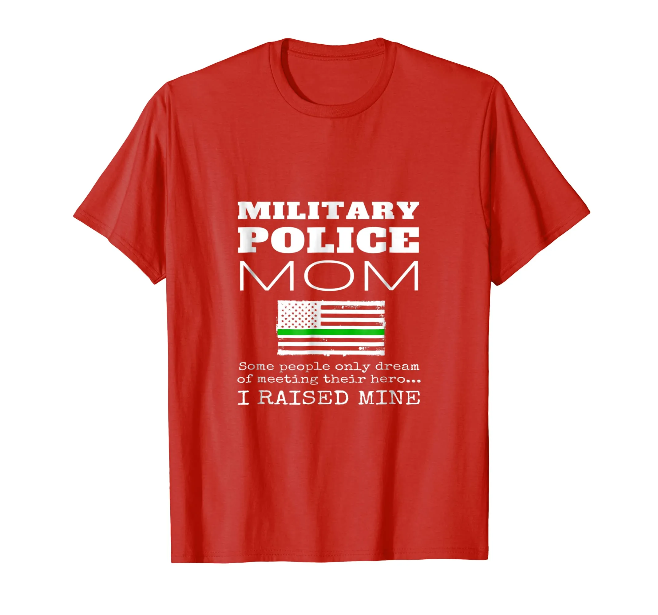 Proud Mom Of A Military Police MP Mother Gift T Shirt