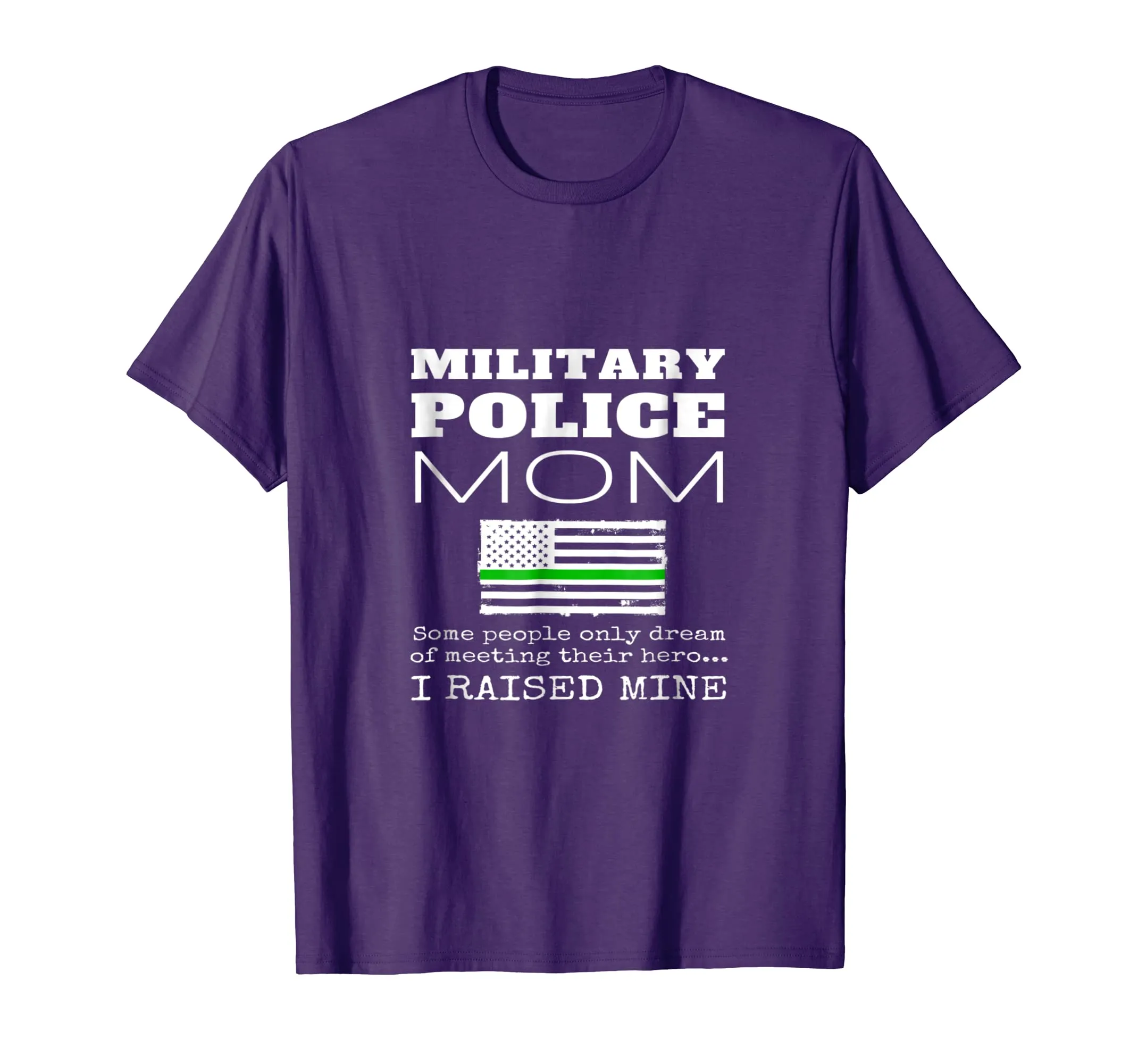 Proud Mom Of A Military Police MP Mother Gift T Shirt