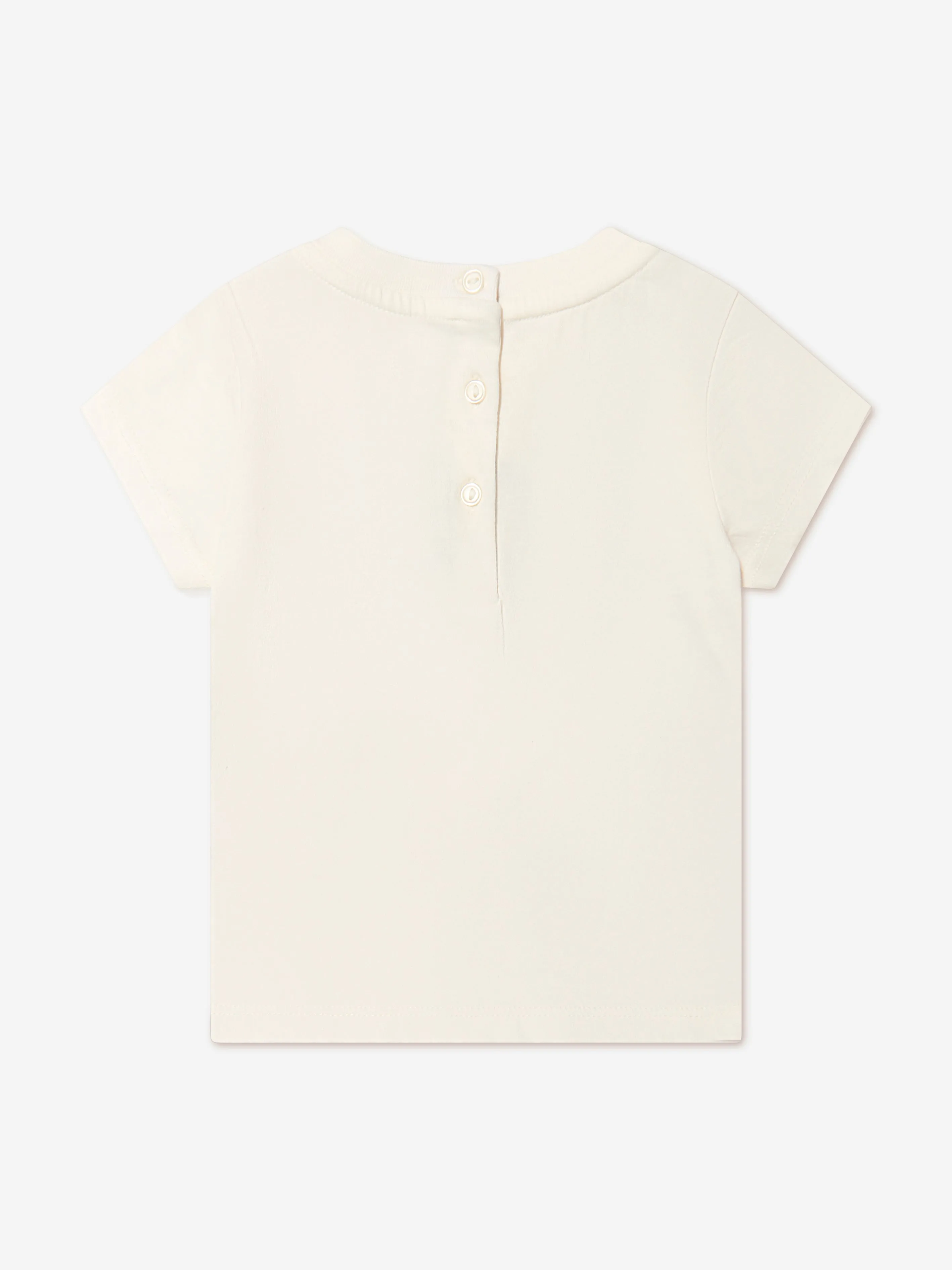 Ralph Lauren Baby Girls Polo T-Shirt in White