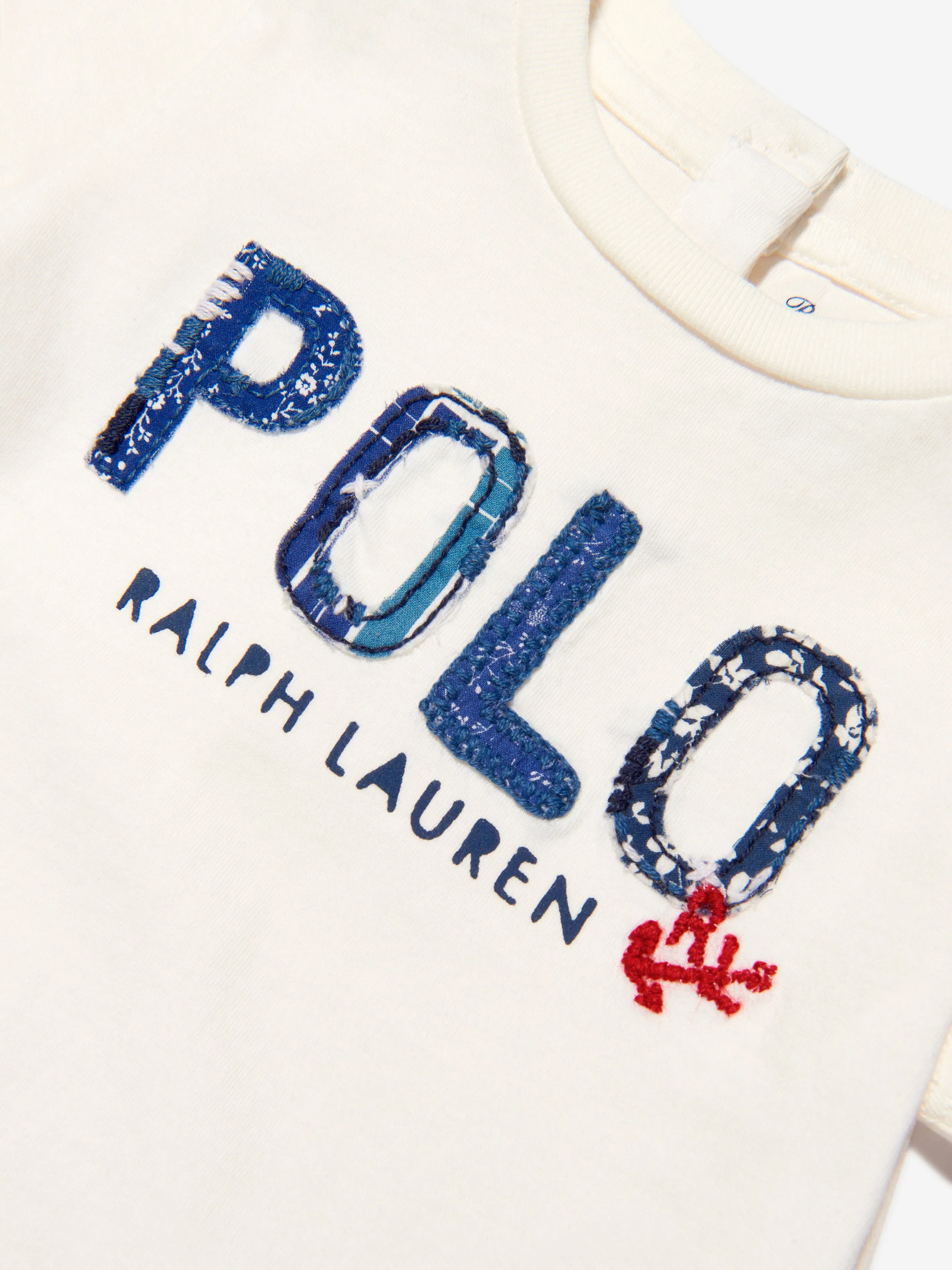 Ralph Lauren Baby Girls Polo T-Shirt in White